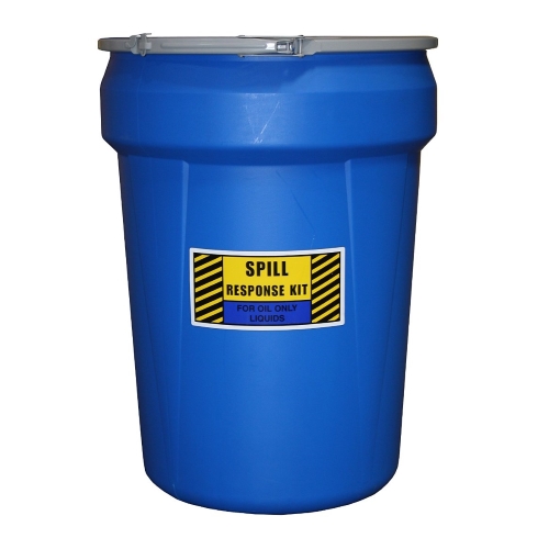 30 Gallon Emergency Spill Kit Drum - Absorbents